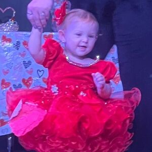 Red Pageant Dress